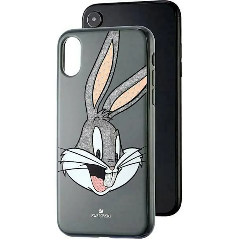 Swarovski Bugs Bunny  iPhone XR Case Gray